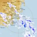 Live Hobart Weather Radar - 128km - Rain Rate