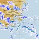 Live Hobart Weather Radar - 128km - Rain Rate