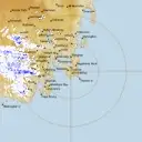 Live Hobart Weather Radar - 128km - Rain Rate