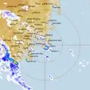 Live Hobart Weather Radar - 128km - Rain Rate