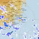 Live Hobart Weather Radar - 128km - Rain Rate