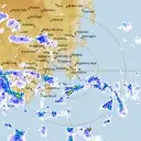Live Hobart Weather Radar - 128km - Rain Rate