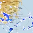 Live Hobart Weather Radar - 128km - Rain Rate