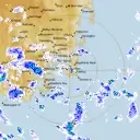 Live Hobart Weather Radar - 128km - Rain Rate