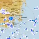 Live Hobart Weather Radar - 128km - Rain Rate