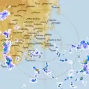 Live Hobart Weather Radar - 128km - Rain Rate