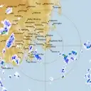 Live Hobart Weather Radar - 128km - Rain Rate