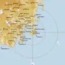 Live Hobart Weather Radar - 128km - Rain Rate