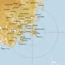 Live Hobart Weather Radar - 128km - Rain Rate