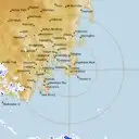 Live Hobart Weather Radar - 128km - Rain Rate