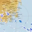 Live Hobart Weather Radar - 128km - Rain Rate