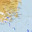Live Hobart Weather Radar - 128km - Rain Rate