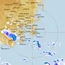 Live Hobart Weather Radar - 128km - Rain Rate