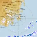 Live Hobart Weather Radar - 128km - Rain Rate