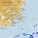 Live Hobart Weather Radar - 128km - Rain Rate