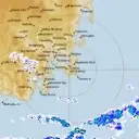 Live Hobart Weather Radar - 128km - Rain Rate