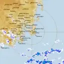 Live Hobart Weather Radar - 128km - Rain Rate