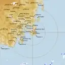 Live Hobart Weather Radar - 128km - Rain Rate