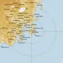 Live Hobart Weather Radar - 128km - Rain Rate