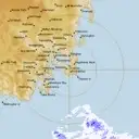 Live Hobart Weather Radar - 128km - Rain Rate