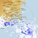 Live Hobart Weather Radar - 128km - Rain Rate
