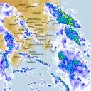 Live Hobart Weather Radar - 128km - Rain Rate