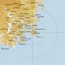 Live Hobart Weather Radar - 128km - Rain Rate