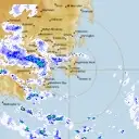 Live Hobart Weather Radar - 128km - Rain Rate