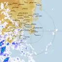 Live Hobart Weather Radar - 128km - Rain Rate