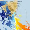 Live Hobart Weather Radar - 128km - Doppler Wind