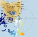 Live Hobart Weather Radar - 128km - Doppler Wind