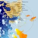 Live Hobart Weather Radar - 128km - Doppler Wind
