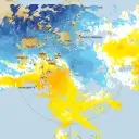 Live Hobart Weather Radar - 128km - Doppler Wind