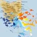 Live Hobart Weather Radar - 128km - Doppler Wind