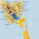Live Hobart Weather Radar - 128km - Doppler Wind