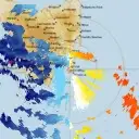 Live Hobart Weather Radar - 128km - Doppler Wind