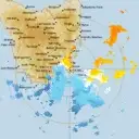 Live Hobart Weather Radar - 128km - Doppler Wind