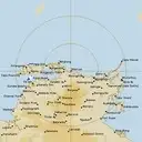Live Warruwi Weather Radar - 512km - Rain Rate