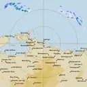 Live Warruwi Weather Radar - 256km - Rain Rate