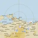 Live Warruwi Weather Radar - 256km - Rain Rate