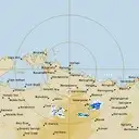 Live Warruwi Weather Radar - 256km - Rain Rate
