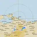 Live Warruwi Weather Radar - 256km - Rain Rate
