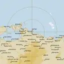 Live Warruwi Weather Radar - 256km - Rain Rate