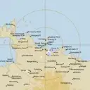 Live Warruwi Weather Radar - 128km - Rain Rate