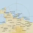 Live Warruwi Weather Radar - 128km - Rain Rate