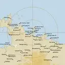 Live Warruwi Weather Radar - 128km - Rain Rate