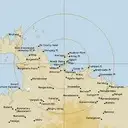 Live Warruwi Weather Radar - 128km - Rain Rate