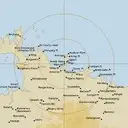 Live Warruwi Weather Radar - 128km - Rain Rate