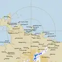 Live Warruwi Weather Radar - 128km - Rain Rate