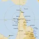Live Weipa Weather Radar - 512km - Rain Rate